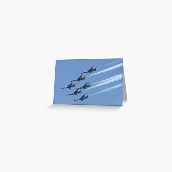 USAF Thunderbirds Greeting Card