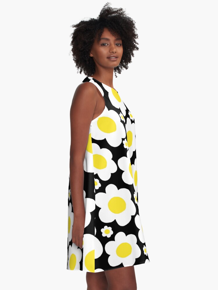 60's daisy dress