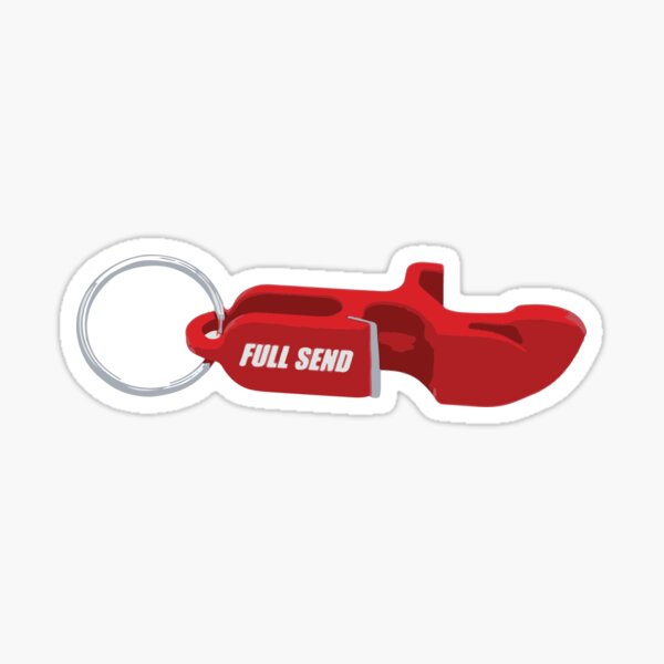 Nelk Boys Full Send Shotgun tool Sticker