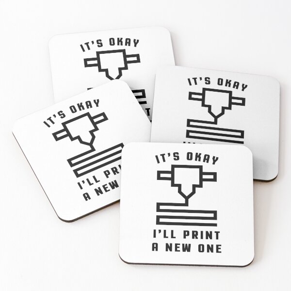 Item preview, I'll Print a New One - Funny 3D Printing designed and sold by HalpinDesign.