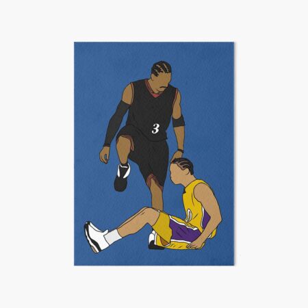 purenet Iverson Stepping Over Tyrron LUE on Canvas (12X14)