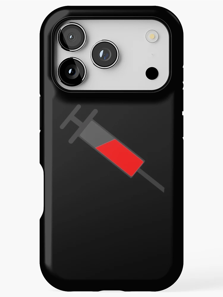 Thumbnail 1 of 4, iPhone Case, Injection Logo - Red (OffSec) designed and sold by injectiondev.