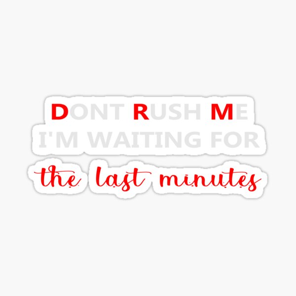 Waiting For Love Avicii Lyrics Sticker for Sale by elizastogan