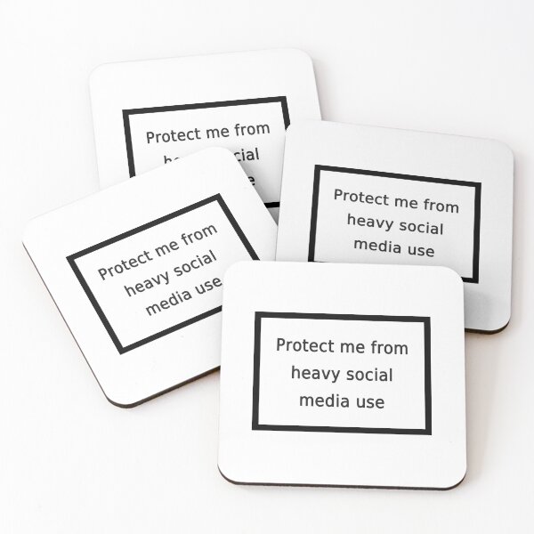 Item preview, protect me from heavy social media use designed and sold by FunnyGrief.