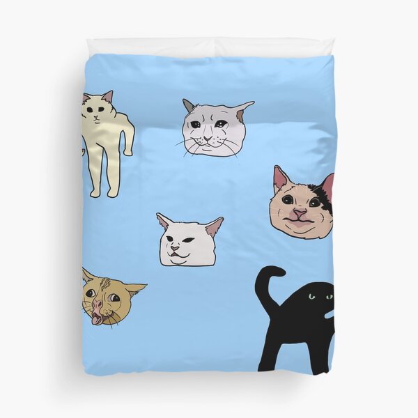 Produits Sur Le Theme Meme Chat Qui Tousse Redbubble