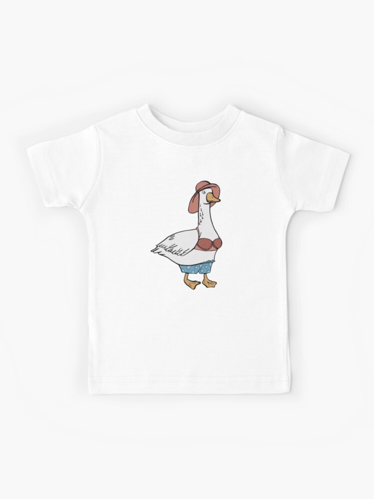 T Shirt Enfant L Oie Sexy Est Prete Pour Un Peu De Soleil Bebe Par Otter Grotto Redbubble