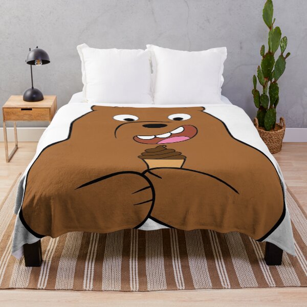 Artikelvorschau, Grizz Bear mit Schokoladen-Eistüte entworfen und verkauft von Senifly.