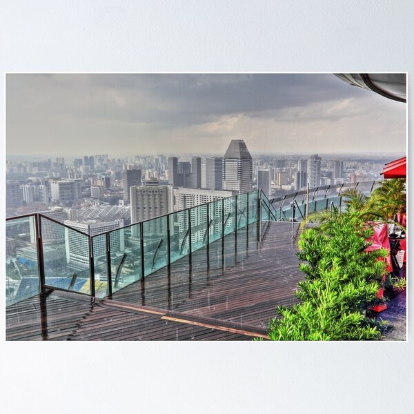 Item preview, Singapore SkyPark in Rain designed and sold by holgermader.