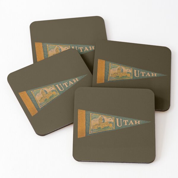 Item preview, Vintage Utah Vacation Souvenir Pennant designed and sold by FuzzyHoney.
