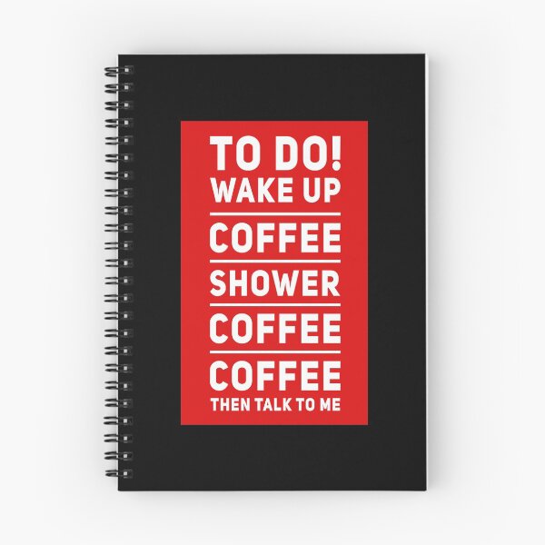Item preview, Daily Coffee Ritual To Do List  designed and sold by Paul Corps.