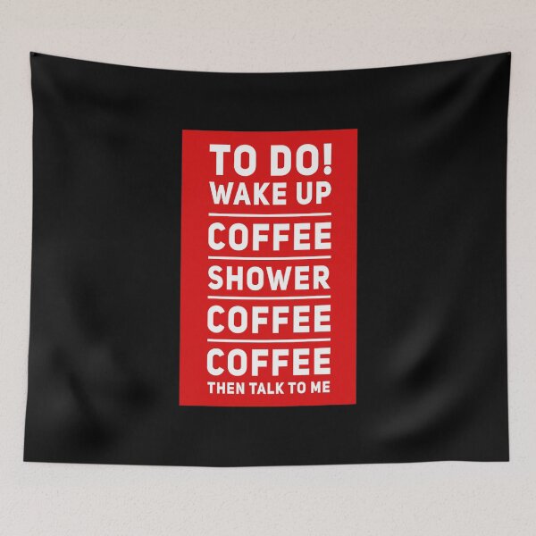 Item preview, Daily Coffee Ritual To Do List  designed and sold by Paul Corps.