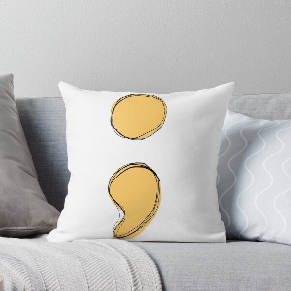 Item preview, semi colon-suicide prevention  designed and sold by ellamclin.