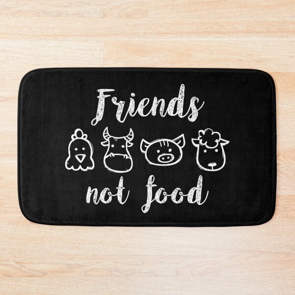 Item preview, Friends not food vegan designed and sold by ReignGFX.