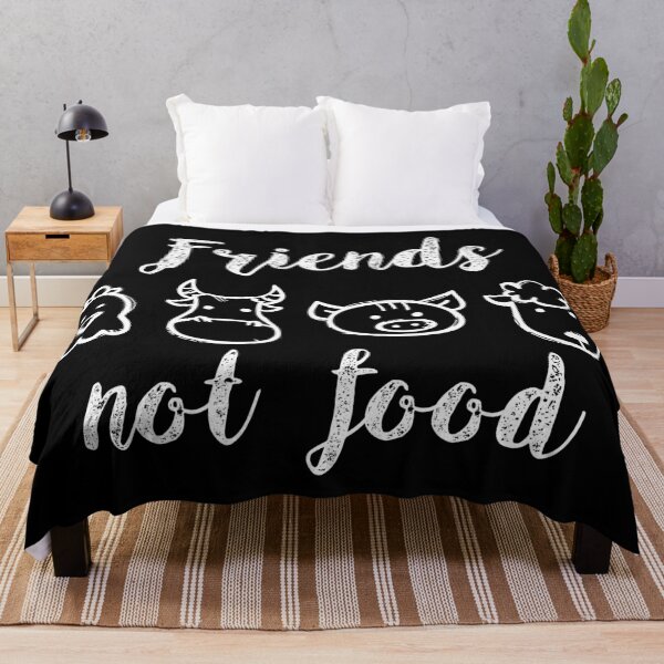 Item preview, Friends not food vegan designed and sold by ReignGFX.