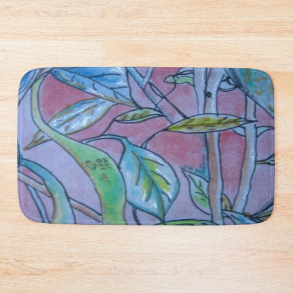 Item preview, Shady Pink Leaves, Autumn Nights designed and sold by hdettman.
