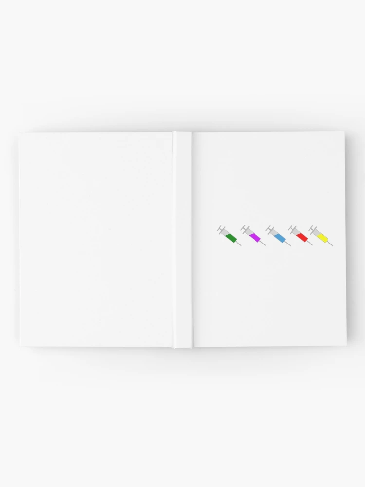 Thumbnail 2 of 3, Journal, Injection Logos - Multicolor Array designed and sold by injectiondev.