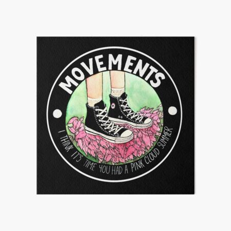 Movements-Daylily Art Board Print