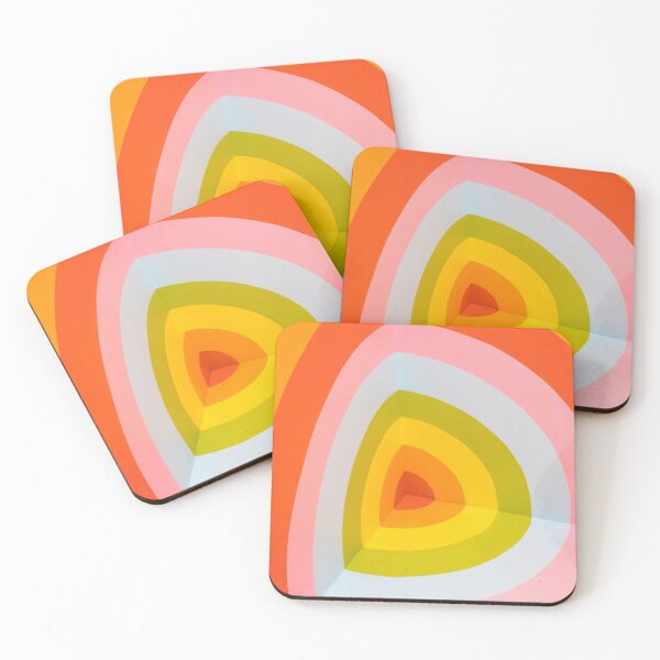 Item preview, Multi Colour Corner Wall Art designed and sold by murakamisstudio.