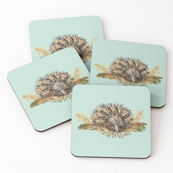 Item preview, Echidna on green designed and sold by elee.