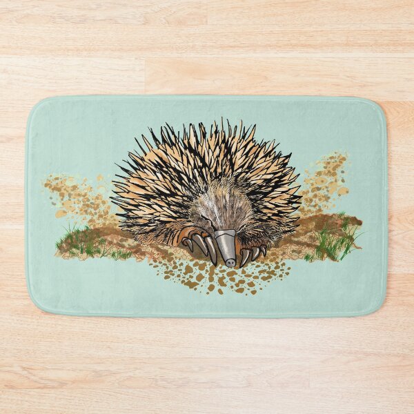Item preview, Echidna on green designed and sold by elee.