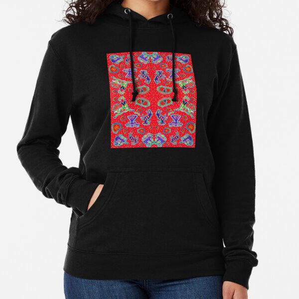 Erlking Womens Printing Hooded Pullovers Sweatshirts