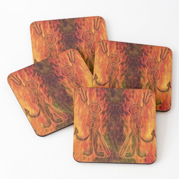 Item preview, Devils in fire designed and sold by BellsPainting.