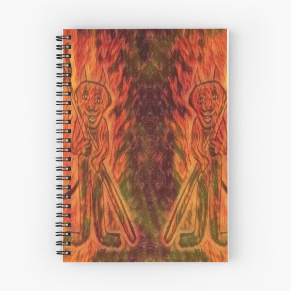 Item preview, Devils in fire designed and sold by BellsPainting.