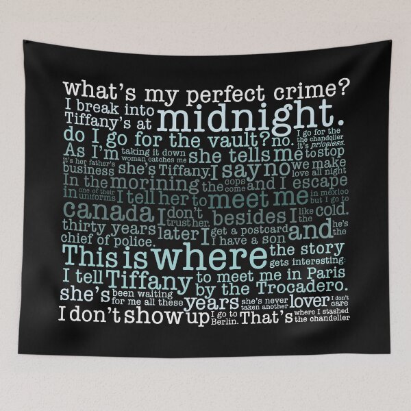 Item preview, The Perfect Crime designed and sold by ungecko.