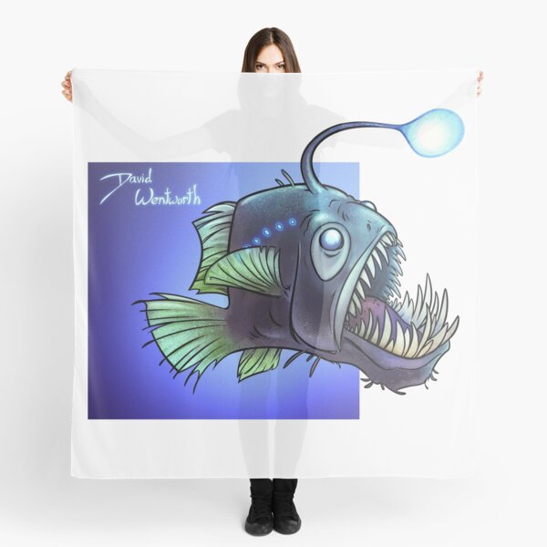 Predatory fish series: Angler Fish Scarf