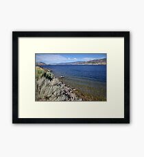 Skaha Lake Framed Print