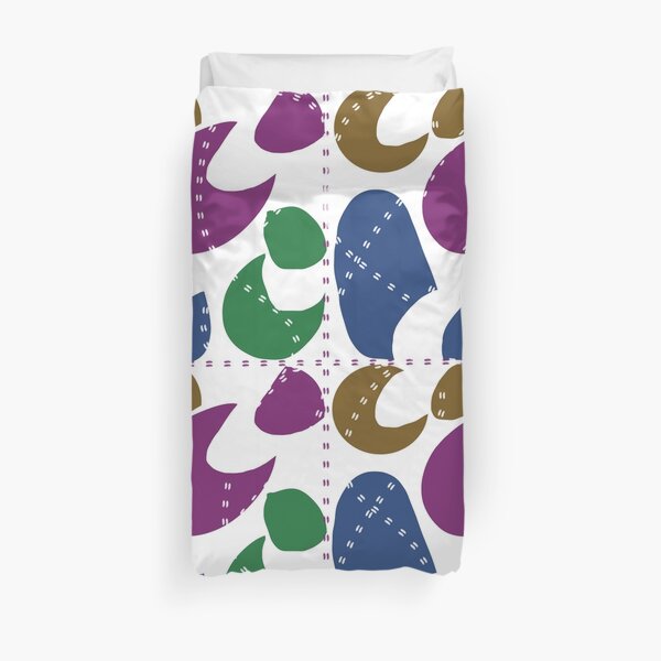 Four Square Silly 8 Quilt Duvet Cover