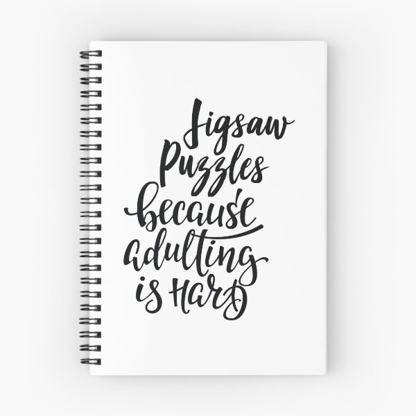 Item preview, Jigsaw Puzzles Because Adulting Is Hard designed and sold by ProjectX23.