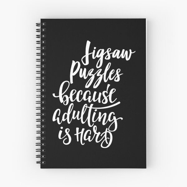 Item preview, Jigsaw Puzzles Because Adulting Is Hard designed and sold by ProjectX23.