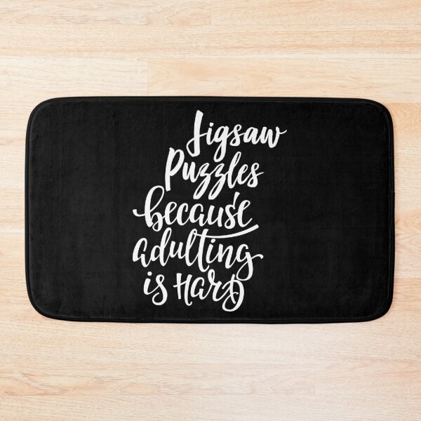 Item preview, Jigsaw Puzzles Because Adulting Is Hard designed and sold by ProjectX23.