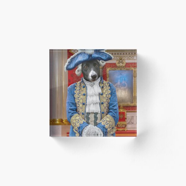 Count Jackula in the Palace Throne Room, St Petersburg Acrylic Block