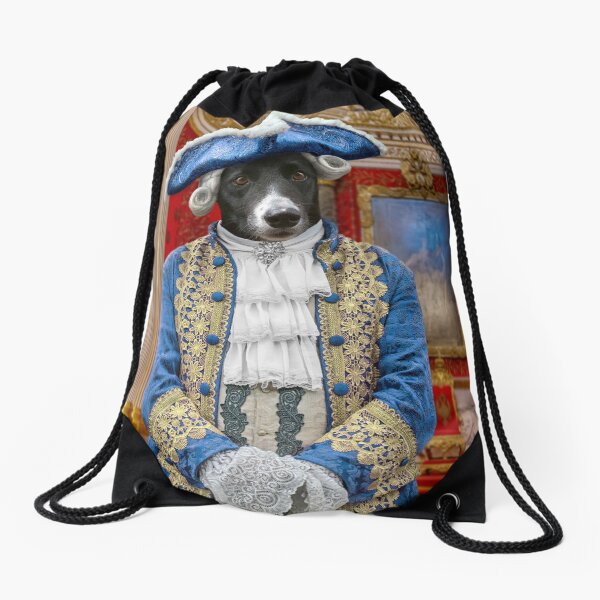 Count Jackula in the Palace Throne Room, St Petersburg Drawstring Bag