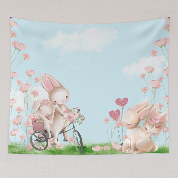 Item preview, Bunnies in Love-2 designed and sold by RuthFurtado.