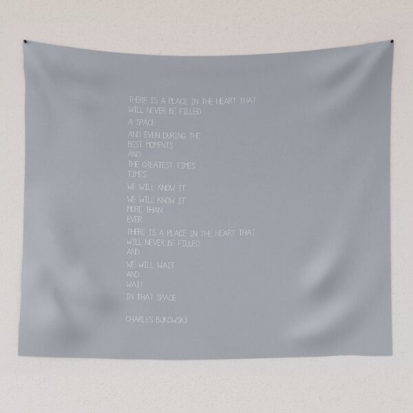 Item preview, Bukowski - There's a place in the heart Print designed and sold by Skippingbird.