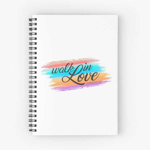 Item preview, Inspirational Walk in Love Bible Verse Valentine Quote designed and sold by Hommie9977.