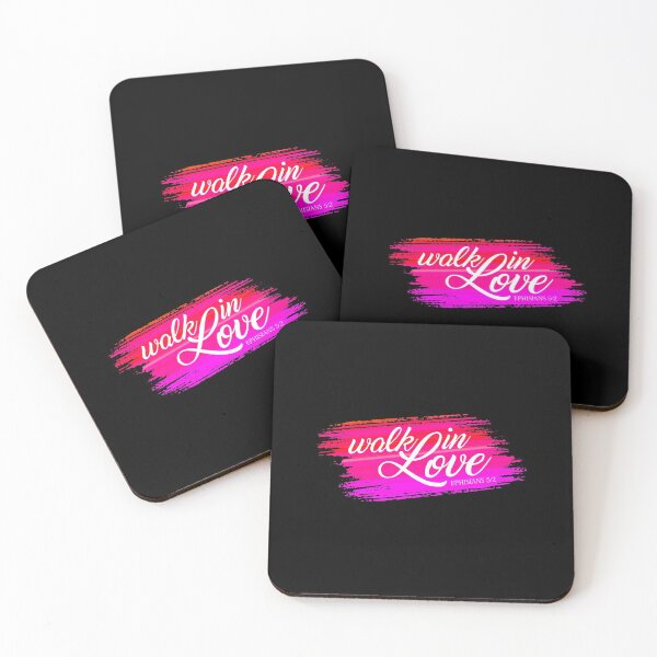Item preview, Inspirational Walk in Love Bible Verse Valentine Quote designed and sold by Hommie9977.