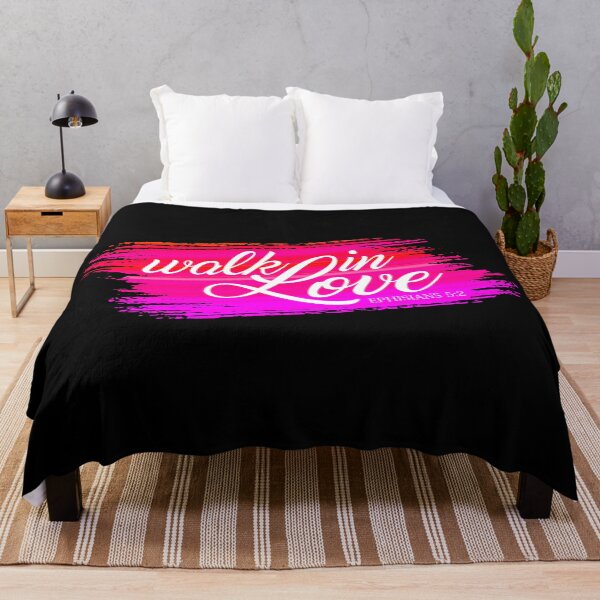 Item preview, Inspirational Walk in Love Bible Verse Valentine Quote designed and sold by Hommie9977.
