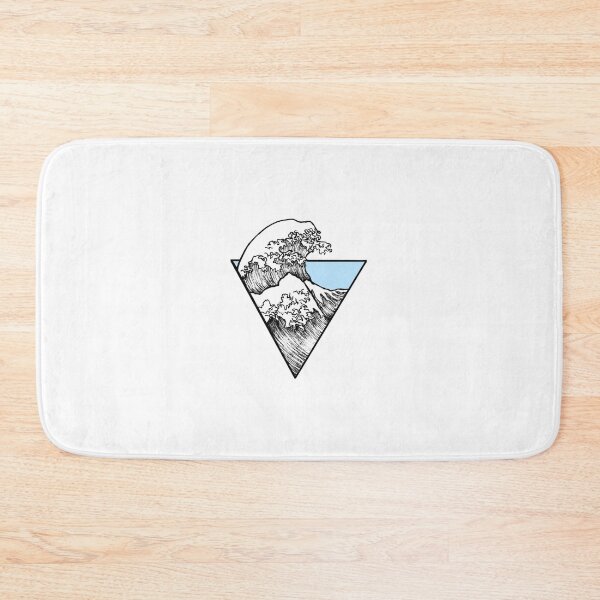 Item preview, Tidal wave design designed and sold by stickerdesignss.