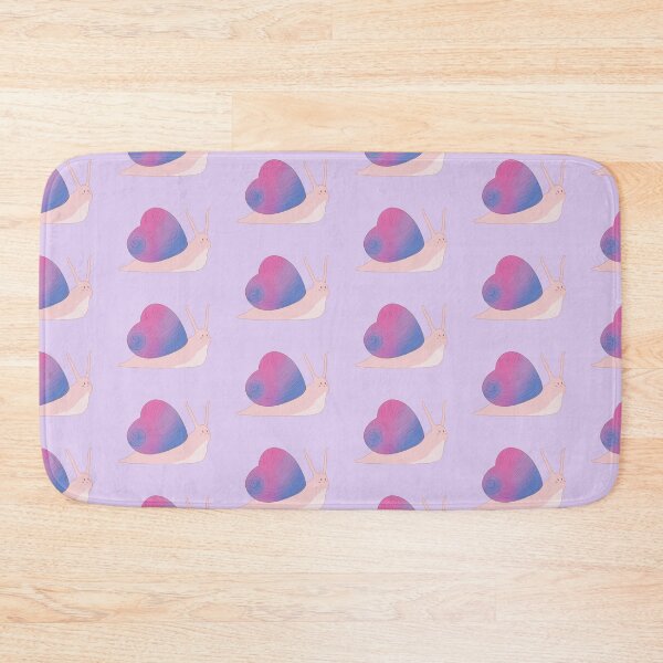 Item preview, Bisexual Pride Love Heart Snail designed and sold by celestialuka.
