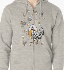 Retro Roseanne Hühner Kapuzenjacke