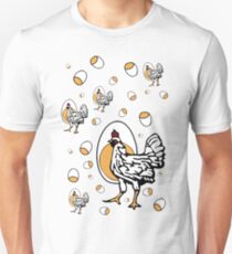 Retro Roseanne Chickens Unisex T-Shirt