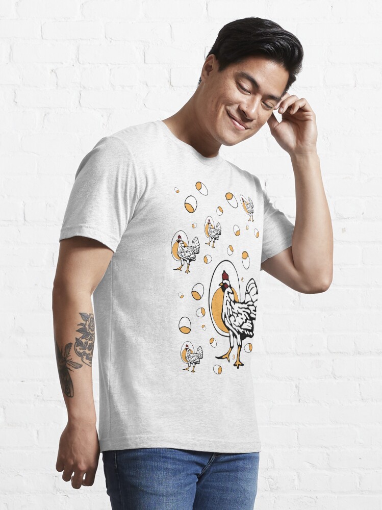 Alternate view of Retro Roseanne Chickens Essential T-Shirt