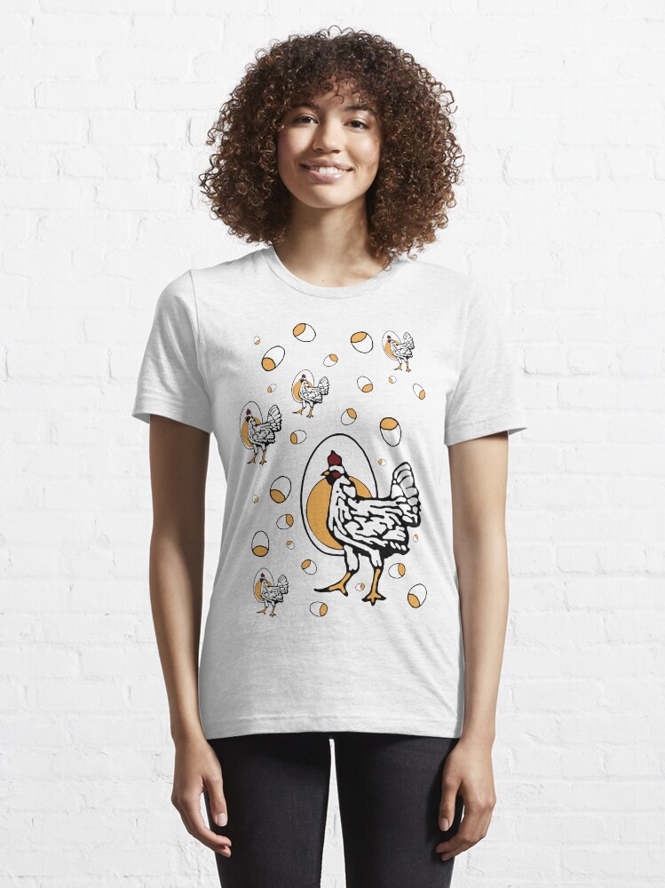 Alternate view of Retro Roseanne Chickens Essential T-Shirt