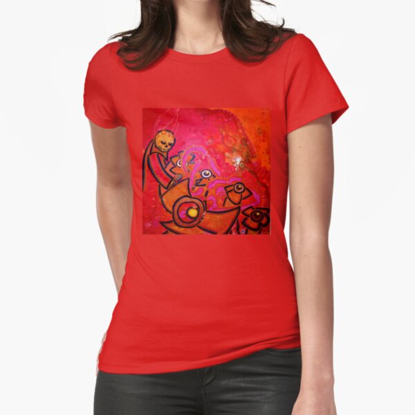 "Picking Hell's Flowers" t-shirt, hoodie, sticker, etc Fitted T-Shirt