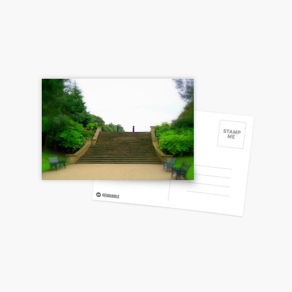 Stepping Up Postcard