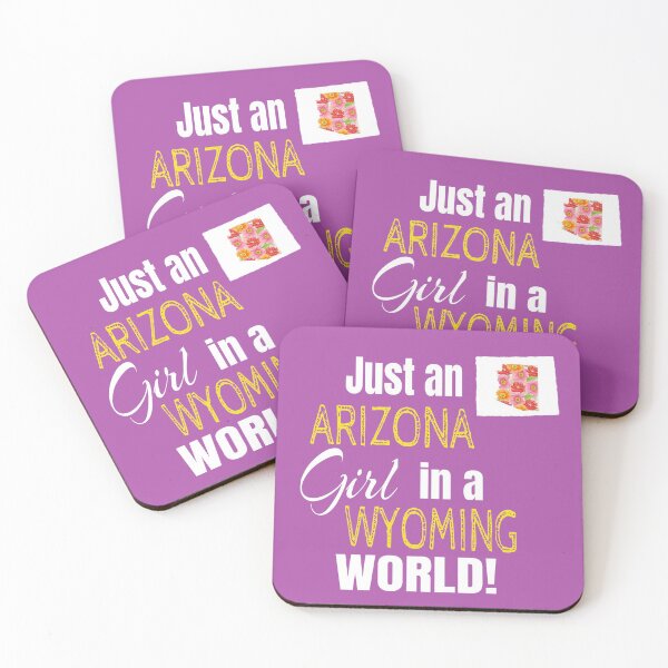 Item preview, Just An Arizona Girl In A Wyoming World designed and sold by AZGuzmans.